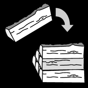 empiler le bois